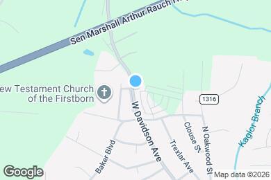 Map image of the property - 1990 W Davidson Ave