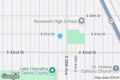 Map image of the property - 4117 27th Ave S