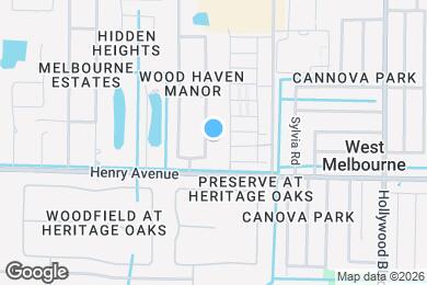 Map image of the property - 282 E Haven Dr