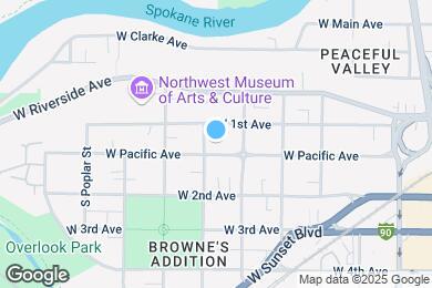 Map image of the property - 2024 W Pacific Ave