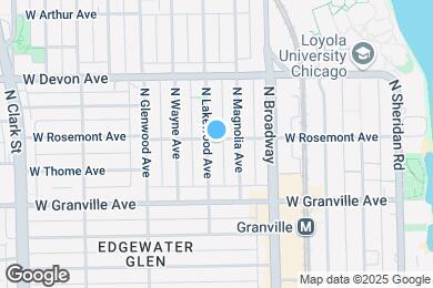 Map image of the property - 6257 Lakewood