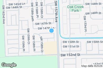 Map image of the property - 15740 SW 148th Terrace