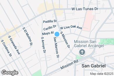Map image of the property - 258 San Marcos St