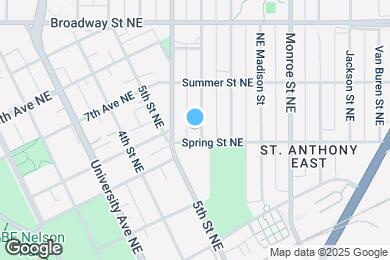 Map image of the property - 610 Adams St NE