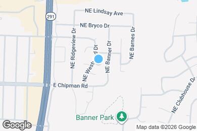 Map image of the property - 717 NE Westwind Dr