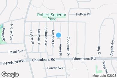 Map image of the property - 415 Ames Pl