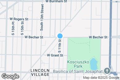 Map image of the property - 2108 S 11th St