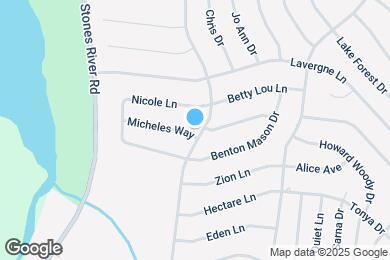 Map image of the property - 1400 Micheles Way