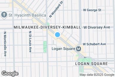 Map image of the property - 2714 N Spaulding Ave
