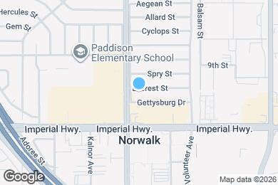 Map image of the property - 12212 Everest St