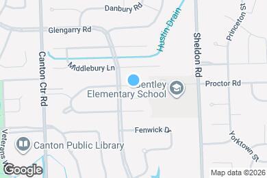 Map image of the property - 45071 Lothrop Ct