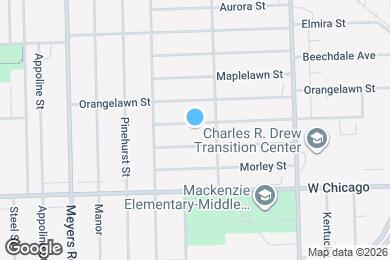 Map image of the property - 10345-10345 Crocuslawn Ave