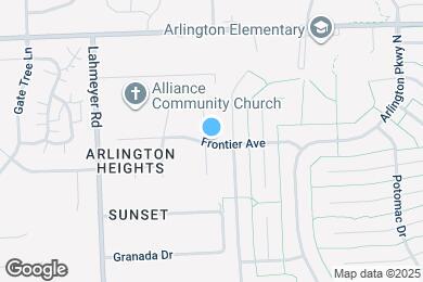Map image of the property - 7717 Frontier Ave