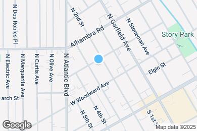 Map image of the property - 212 W Grand Ave