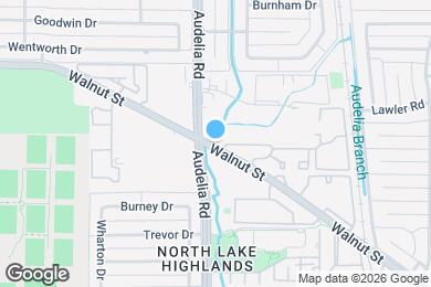 Map image of the property - 9831 Walnut St