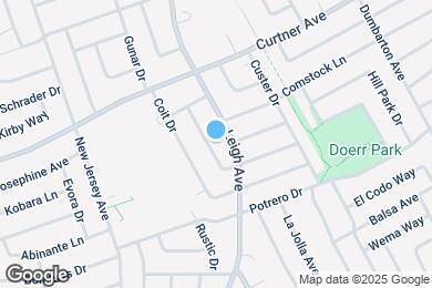 Map image of the property - 2658 Sutro Dr