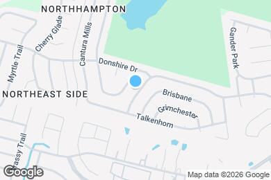 Map image of the property - 8031 Manderly Pl