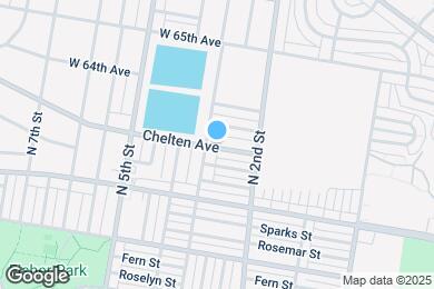 Map image of the property - 257 Chelten Ave