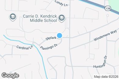 Map image of the property - 8150 Flamingo Dr