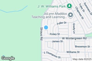 Map image of the property - 1509 Finley St