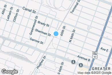 Map image of the property - 6400 Sherman St