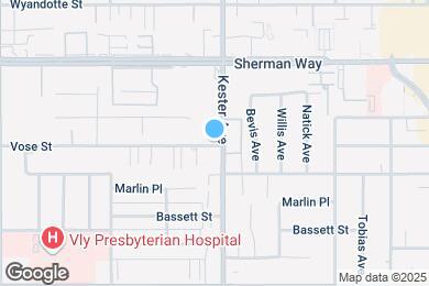 Map image of the property - 14911 Vose St