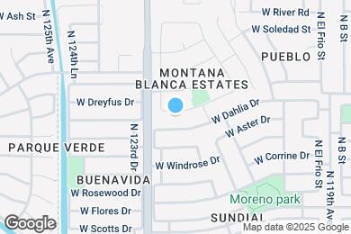 Map image of the property - 12201 W Dreyfus Dr