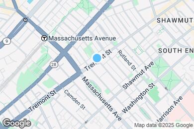 Map image of the property - 750 Tremont St