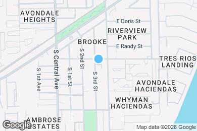 Map image of the property - 711 S 3rd St