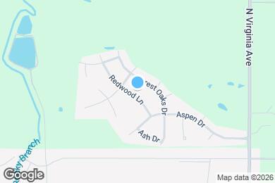 Map image of the property - 13313 Redwood Ln