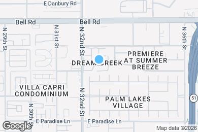 Map image of the property - 3301 E Kelton Ln