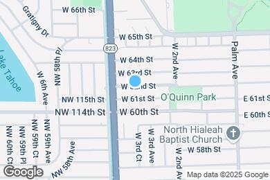 Map image of the property - 320 W 62nd St