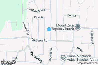 Map image of the property - 216 Westwood Dr