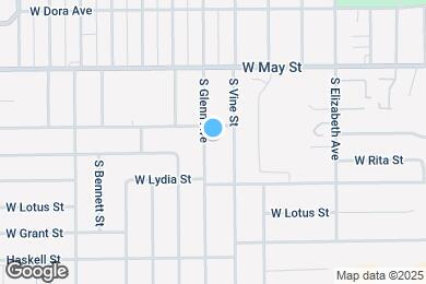 Map image of the property - 2114 S Glenn Ave