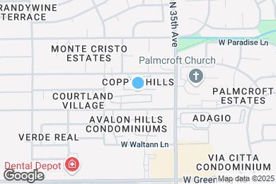 Map image of the property - 3606 W Marconi Ave
