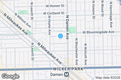 Map image of the property - 2012 W St Paul Ave