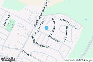 Map image of the property - 5403 S Hearsey Dr