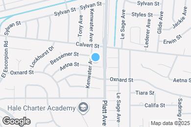 Map image of the property - 23723 Aetna St