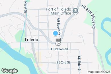 Map image of the property - 295 NE Beech St