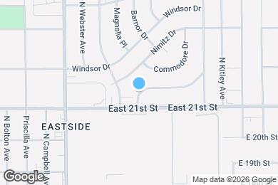 Map image of the property - 2130 Admiral Dr