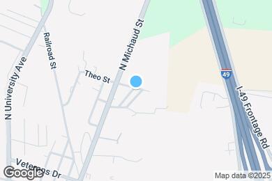 Map image of the property - 200 Carencro St