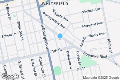 Map image of the property - 432 Roanoke Blvd