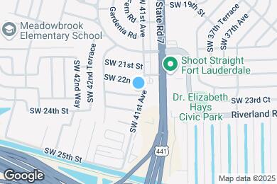 Map image of the property - 4109 SW 23rd St