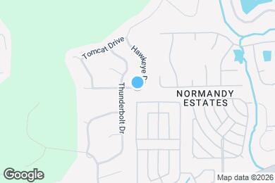 Map image of the property - 9215 Hawkeye Dr