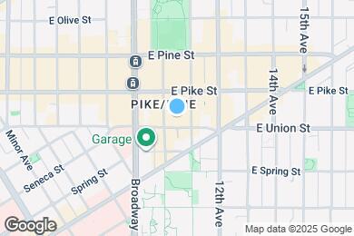 Map image of the property - Infinity Capitol Hill Apartments