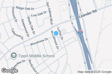 Map image of the property - 200 Woodmont Dr