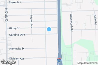 Map image of the property - 2307 Cardinal Ave