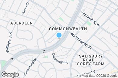 Map image of the property - 1637 Commonwealth Avenue