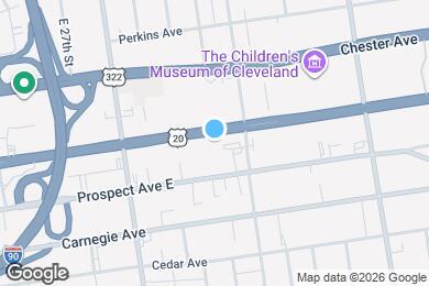 Map image of the property - Stockbridge Apartments