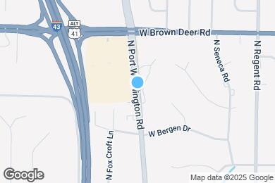 Map image of the property - 8620 N Port Washington Rd